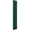thumbnail image 2 of Ekena Millwork 11 1/4"W x 69"H True Fit PVC Two Board Spaced Board-n-Batten Shutters, Thermal Green (Per Pair - Hardware Not Included), 2 of 8