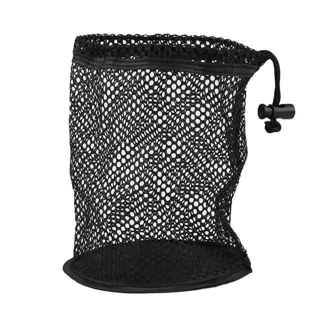 Bolsa para pelotas de golf con malla de nailon, soporte para guardar pelotas de golf, bolsa para recoger 50 pelotas.