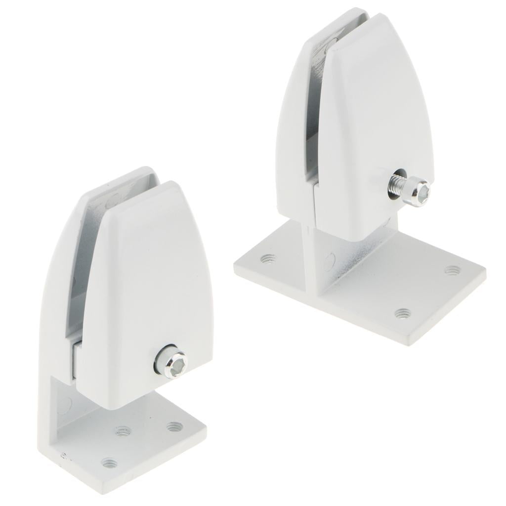 2PCS Office Cubicle Clips Partition/Room Divider Support Bracket Panel Clamp 