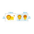 thumbnail image 3 of Preschool Cognitive Learning, Puzzle Cards Baby Educational Toddler Puzzles Training Toy With Iron Box Fruits, 3 of 8