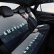 thumbnail image 4 of el aficionado-theme Car Rear Seat Covers Back Elastic Flexible Car Seat Covers Decorative Fits Most Cars 120x59x76cm, 4 of 6