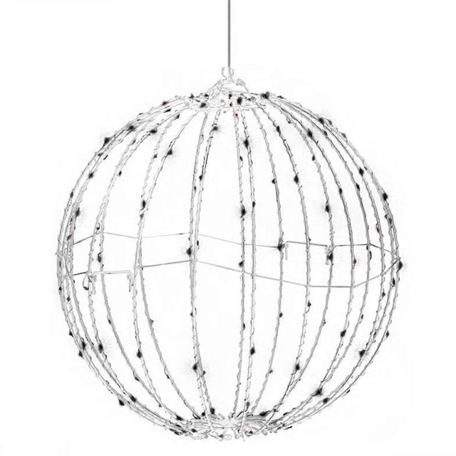 Christmas Led Ball Lights Sphere, Waterproof Lighted Holiday Balls For Outdoor Indoor Party Yard Tree Garden Decorations
