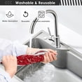 thumbnail image 7 of Coolnut Valentine Word Love Red 2PCS Kitchen Faucet Mats, Bathroom Faucet Mat Sink Kitchen Faucet Sinkmat Faucet Splash Catcher Faucet Mat Dish Drying Mat Sink Mat for Kitchen Sink 14x5in, 7 of 7