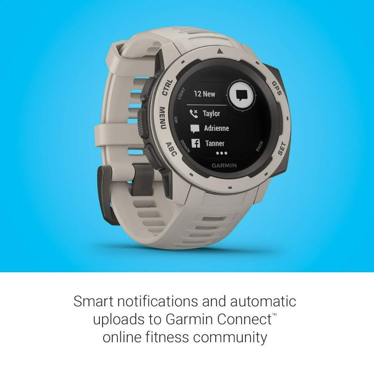 【美品】Garmin Instinct Tide White (6951) Free Shipping! Garmin Instinct 2X Solar Rugged GPS Wrist