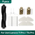 thumbnail image 1 of Fit For Lenovo T1 Pro / T1s Pro / Cleaner T1 Spare Part Accessories Robot Vacuum Roller Brush Hepa Filter Mop Cloth Rag Dust bag, 1 of 5