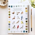 thumbnail image 2 of Cuaderno de acuarela Emily Lex Studio Birds con 12 ilustraciones, 2 of 9