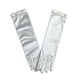 thumbnail image 3 of Vestido de princesa para niñas, vestido de boda, guantes para niños, guantes largos de cinco dedos blancos, guantes pequeños para niñas de flores para bodas, 3 of 5