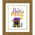 thumbnail image 1 of Robinson, Tamara 26x32 Gold Ornate Wood Framed with Double Matting Museum Art Print Titled - Haunt Mess, 1 of 4