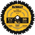 thumbnail image 2 of Disco Sierra Carburo 7 1/4 In X 5/8 In Con 24 Dientes Dewalt DeWalt DWA171424, 2 of 3