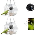 thumbnail image 4 of Smart Bird Feeder with Camera, 1080P Bird Watching Camera Wireless Auto Capture Bird Videos & Motion Detection for Outdoor Indoor Camera WiFi Hotspot for Remote Connection to Mobile Phone, 4 of 6