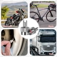 thumbnail image 3 of Maytalsory 8pcs/set Anti Theft Tyre Valve Caps Tires With Copper Caps Easy To Install Copper Valve Stem Caps, 3 of 6