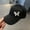BLACK, variant on Women's Butterfly Rhinestone Baseball Cap Adjustable Bling Sun Hat for Women Fashion Hip Hop Hat with Studded Design