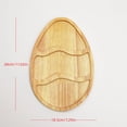 thumbnail image 4 of Easter Wooden Serving Platters, Bunny & Egg Shape Charcuterie Boards, Decorative Wood Trays for Snack, Cheese, Spring Holiday and Housewarming Presents (Style E), 4 of 7