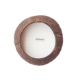 thumbnail image 1 of Natural Coconut Candle With Wood Burning Wick - Lasts 40 Hours - Natural Coconut Scent, 1 of 4