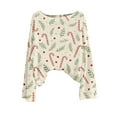 thumbnail image 4 of Chandails d'Hiver Grande Taille pour Femmes Chandails de Noël pour Femmes 2025 Col Rond Hiver Vacances Mignons Pulls Beige m, 4 of 4