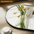 thumbnail image 5 of Lumora 22"x38" Oval Bathroom Wall Mirror Vanity Mirror with Aluminum Alloy Frame, Black, 5 of 6