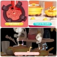 thumbnail image 2 of KOPPOP Play Kitchen for Toddlers with Light and Sound, Kids Kitchen Playset with Steam Sprayer and Sink, Learning Toy Kitchen Set for Boys and Girls Ages 3 4 5 6 (Pink), 2 of 7