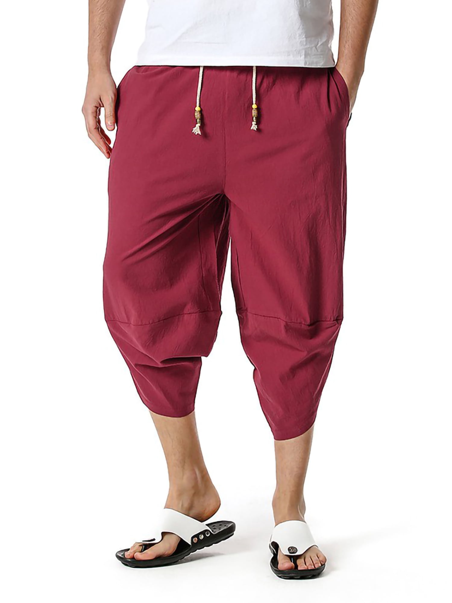 capris pants men