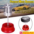 thumbnail image 4 of Portable Hubs Wheel Balancer W/ Bubble Level Heavy Duty Rim Tire Cars Truck, 4 of 10