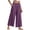 Purple, variant on CQONEPT Oversize Wide Leg Linen Pants for Women Fall Fashion Drawstring Elastic Waist Flowy Lounge Pant Loose Fit Dressy Trousers with Pockets Purple 3XL