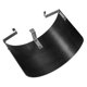 thumbnail image 4 of Car Cold Air Intake Cone Sport Air Filter Cover Motion Air Filter Cover Heat Shield Carbon Fiber, 4 of 5