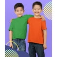 thumbnail image 5 of BROOKLYN VERTICAL Boys 4-Pack Short Sleeve Solid Color T-Shirts | Cotton Crew Neck Tagless Tees, 5 of 6