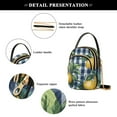 thumbnail image 4 of FORMRS Crossbody Bag for Women Quilted Travel Shoulder Cell Phone Purse with Chain Strap Handbag, Cartoon Beige Lemon, 4 of 7