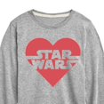 thumbnail image 3 of Star Wars - Valentine Heart Logo - Toddler And Youth Long Sleeve Graphic T-Shirt, 3 of 5