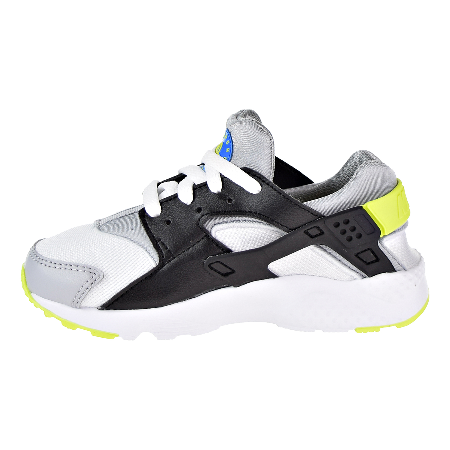 Nike Huarache Little Kid's Running Shoes University White/Cyber/Photo Blue 704949-112 - image 4 of 6