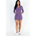 thumbnail image 6 of French Terry Hooded Sweater Dress, 6 of 9