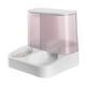 thumbnail image 2 of Comedero automático para mascotas, dispensador de agua y comida, 2 en 1, tazón de comida seca. Rosa, 2 of 9