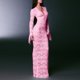 thumbnail image 1 of Vestido Atractivo Vestido ajustado para mujer Estilo elegante Traje diario con cuello en V profundo para mujer (Rosa S) Cgtredaw para Mujer Rosa T S, 1 of 6