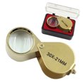 thumbnail image 3 of Portable 30X 21mm Jewelers Magnifier Gold Eye Loupe Jewelry Stone Magnifying Glass, 3 of 6