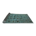 thumbnail image 2 of Ahgly Company Indoor Square Oriental Light Blue Industrial Area Rugs, 6' Square, 2 of 4
