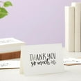 thumbnail image 3 of xianyou-Blank Thank You Cards with Kraft Paper Envelopes (4 x 6 In, 48 Pack), 3 of 4