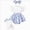 Z29-Blue, variant on 6-9 Months Infant Summer Romper Infant Baby Girl Fall Winter Outfits Romper Knitted Bodysuit