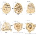thumbnail image 3 of 10Pcs/Set DIY Easter Egg Shape Hanging Pendant Craft for Home Decoration, 3 of 8