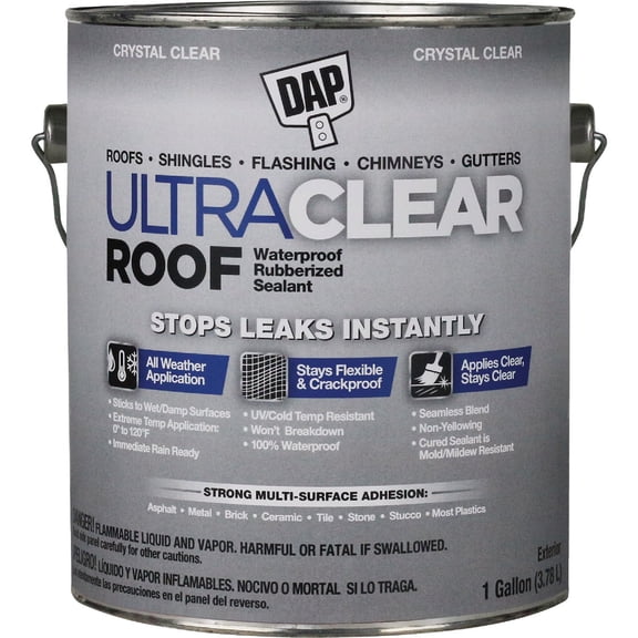 Dap 7079818397 Ultra Clear Roof Gallon