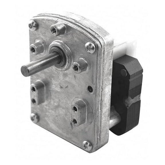 Gear Motor 115V 4 RPM - Replacement for Gm. 1704-22 & 3m098 - Shaded Pole Gearmotor - 0.32 Amp, 40 Inch-Pound Torque, 5/16" Shaft
