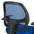thumbnail image 6 of Norwood Commercial Furniture Mesh Mid Back Desk Task Chair with Tilt & Arms for Home, Office, Classroom, Gaming - Brilliant Blue, 6 of 9