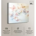 thumbnail image 2 of Gossamer Flutter Canvas Butterfly Art by Art Remedy, Gallery Wrapped, 20" x 20", 2 of 7