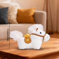 thumbnail image 3 of 1Pc 2026 Year of The Horse Chinese New Year Ornaments Cute House for Home Desktops Plush Mascot Home Decor Gifts Indoor Outdoor Hanging Ornament for Car, Bag, Holiday,Cute Horse Plush Keychai 4.33", 3 of 9