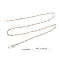 thumbnail image 2 of SHISUYAN Golden Plating Metal Bag Chain with Buckles Versatile Replacement Strap for Handbags and Shoulder Bags 10.6 Inches, 2 of 8