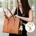 thumbnail image 4 of Heart Shaped Alloy Keychain 5Pcs Bag Buckle Decorative Accessory Holiday Party Favors, 4 of 6