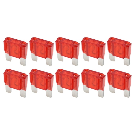 Unique Bargains Maxi Fuse 50A Blade Fuse, Blade Style Fuses Replacement for Automotive Car Boat Truck SUV RV Motorcycle Red 10 Pcs