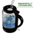OVENTEElectric Hot Water Glass Kettle 1.5 Liter Borosilicate Glass with