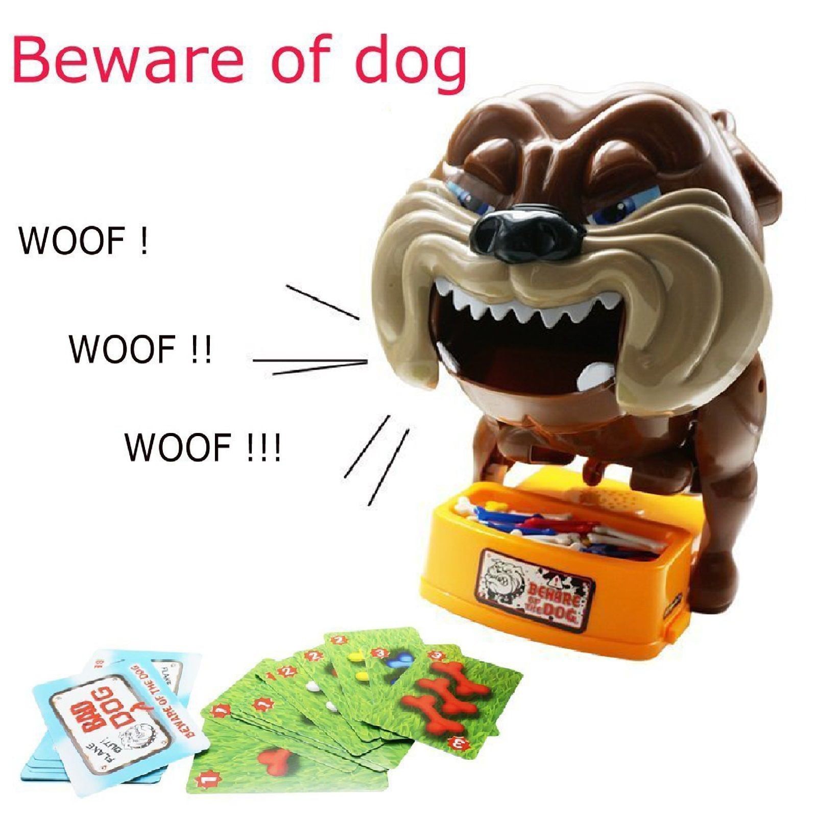 Details about   Creative Flake Out Bad Dog Bones Cards Tricky Toy Party Games Toy Children Gift 