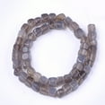 thumbnail image 2 of Natural Agate Beads Strands Dyed Cube Dark Gray 7~8x7~8x7~8mm Hole: 1mm about 50pcs/strand 14.1 inch, 2 of 2