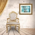 thumbnail image 3 of PI Studio 18x15 Gold Ornate Wood Framed with Double Matting Museum Art Print Titled - Glitchy II, 3 of 4