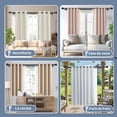 thumbnail image 3 of Barra de Cortina Doble Telesc&oacute;pica de Metal,Cortinero Doble (36 a 120&rdquo;),Tubo Cortina Doble Negro,cortineros dobles para cortinas,Ventana con Soporte,para casa, Armario, 3 of 7